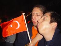 …wir haben für Euch eine Flagge mit Weihnachtsmotiven gehisst!