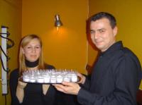 Sibiri und Sanik mit Wodka